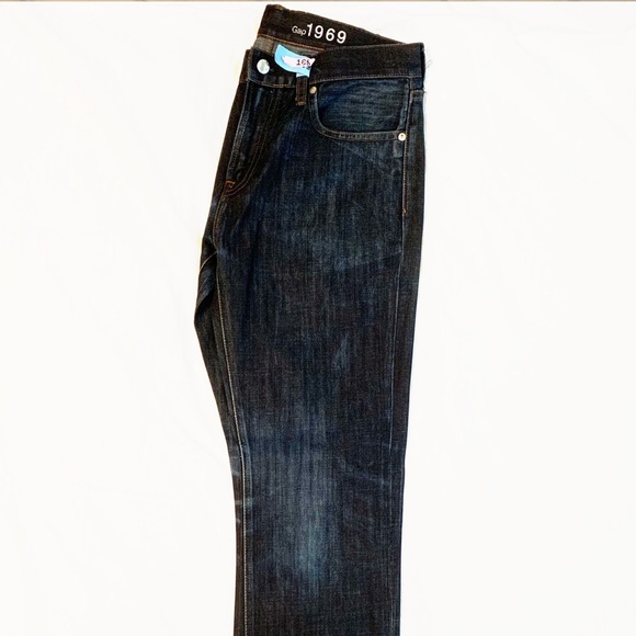 GAP 1969 31 x 32 SLIM JEANS SELVEDGE - Picture 4 of 6